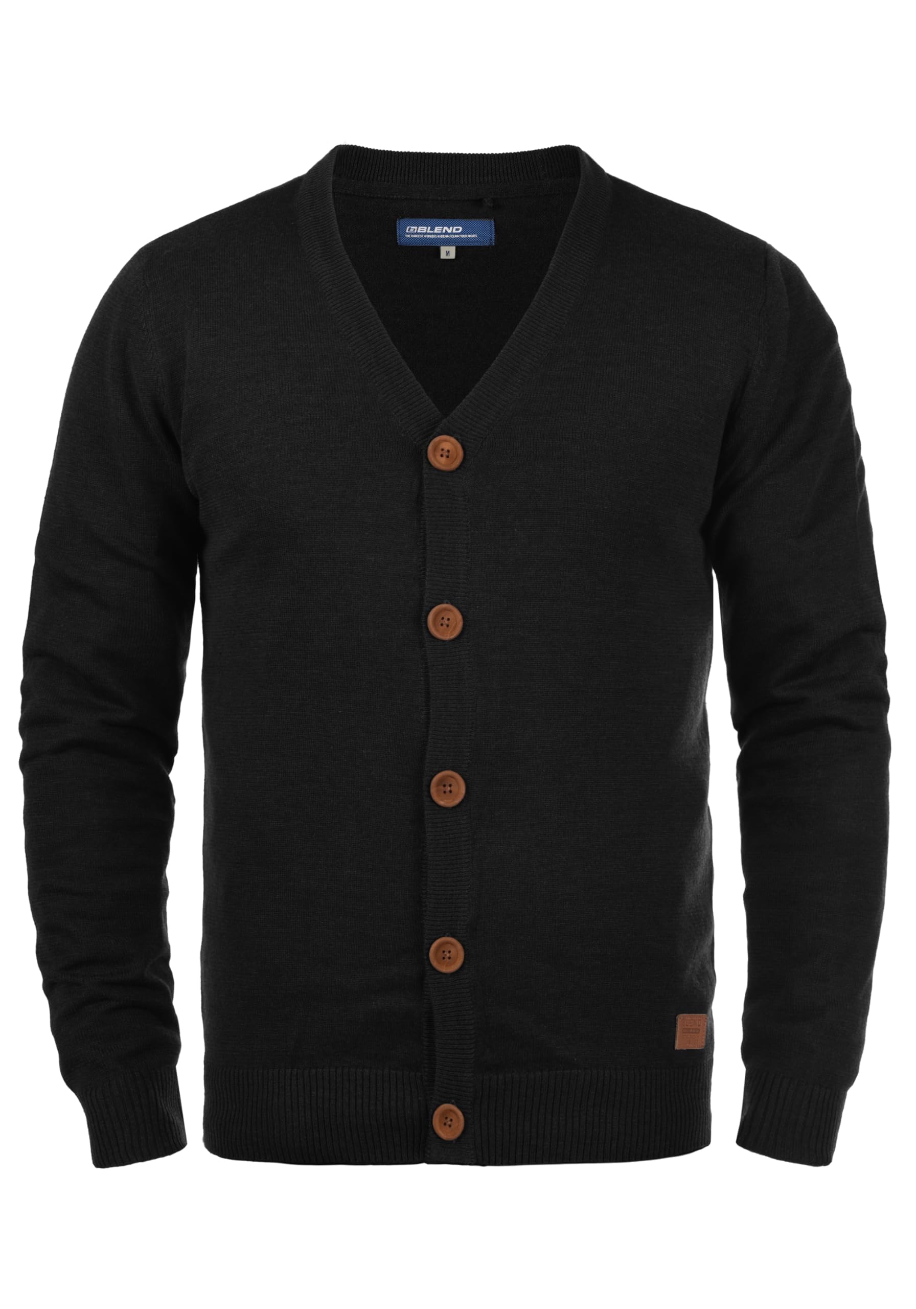 BLEND Lennard Cárdigan Chaqueta De Punto Rebeca para Hombre con V-Neck