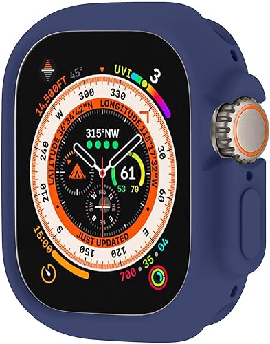 Miniatura 66 de BOTOMALL Funda protectora compatible con Apple Watch de 1.614 pulgadas Series 9, Series 8 Series 7, TPU suave, flexible, delgada, ligera, funda