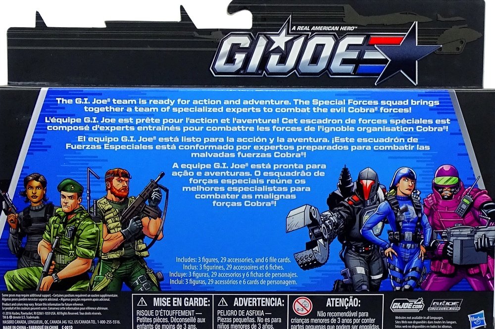 G.I. Joe, 50th Anniversary, Special Forces Action Figure Set