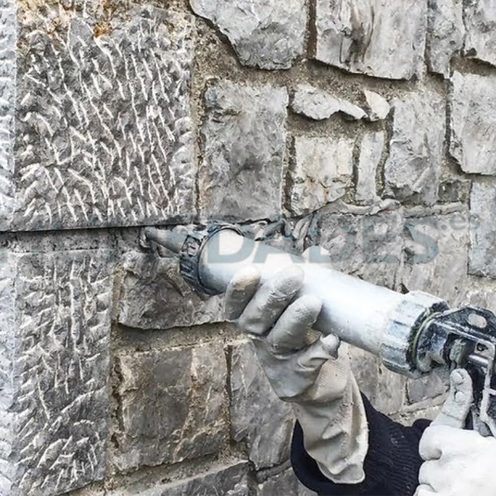 Mortero Acrílico con Áridos Gris 5kg Sellador Antihumedades | Sella grietas y juntas de baldosas y azulejos. Impermeabiliza suelos, fachadas y muros exteriores. Elástico y resistente.