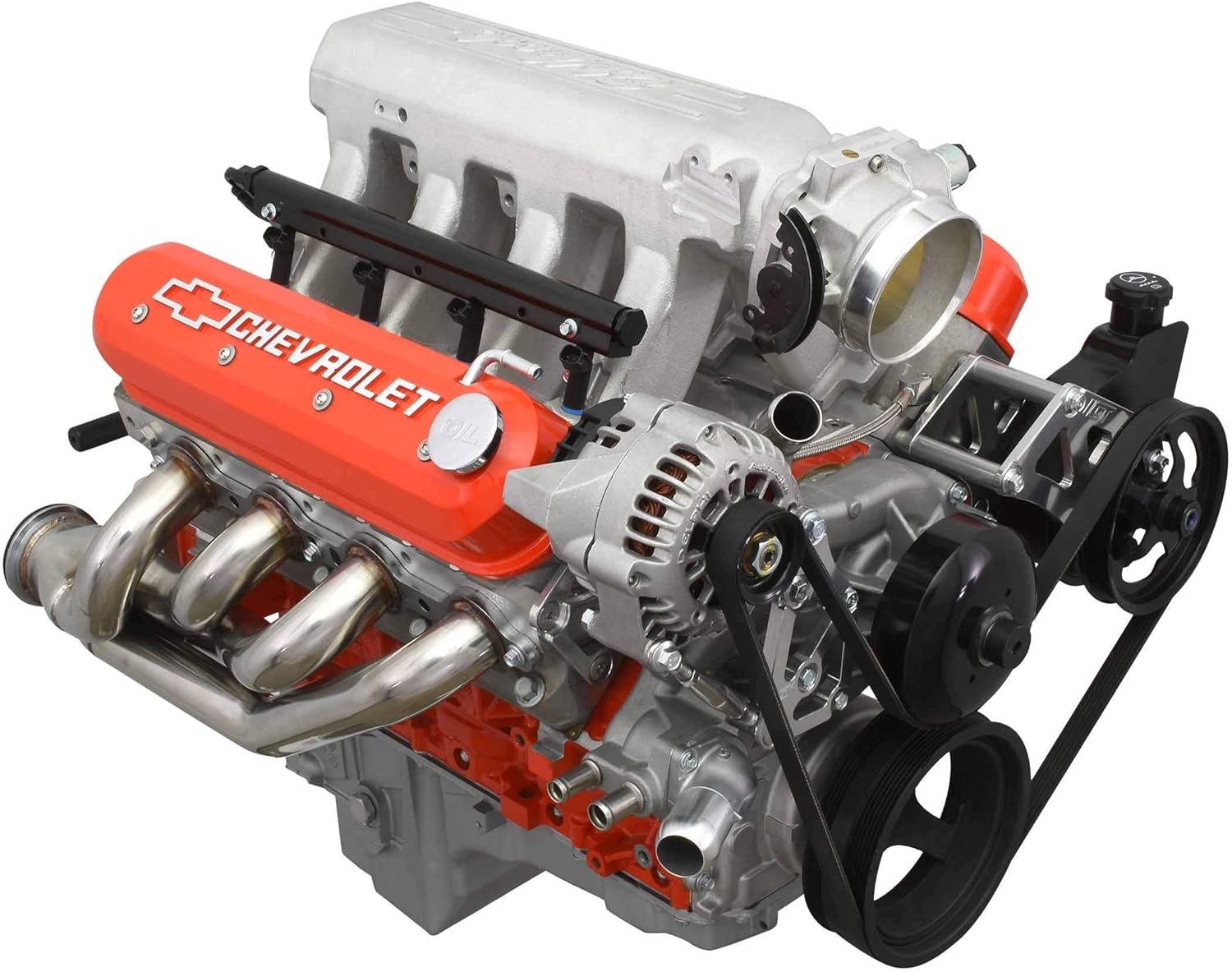 ICT Billet LS Truck Power Steering Pump - Turnbuckle Alternator Relocation Bracket Kit LSX 5.3L 6.0L LS1 LM7 LR4 LQ4 LS6 L59 LQ9 LM4 L33 LS2 LH6 L92 L76 LY2 LY5 LY6 LC9 LFA LH8 LMG LS3 551396LS0-3