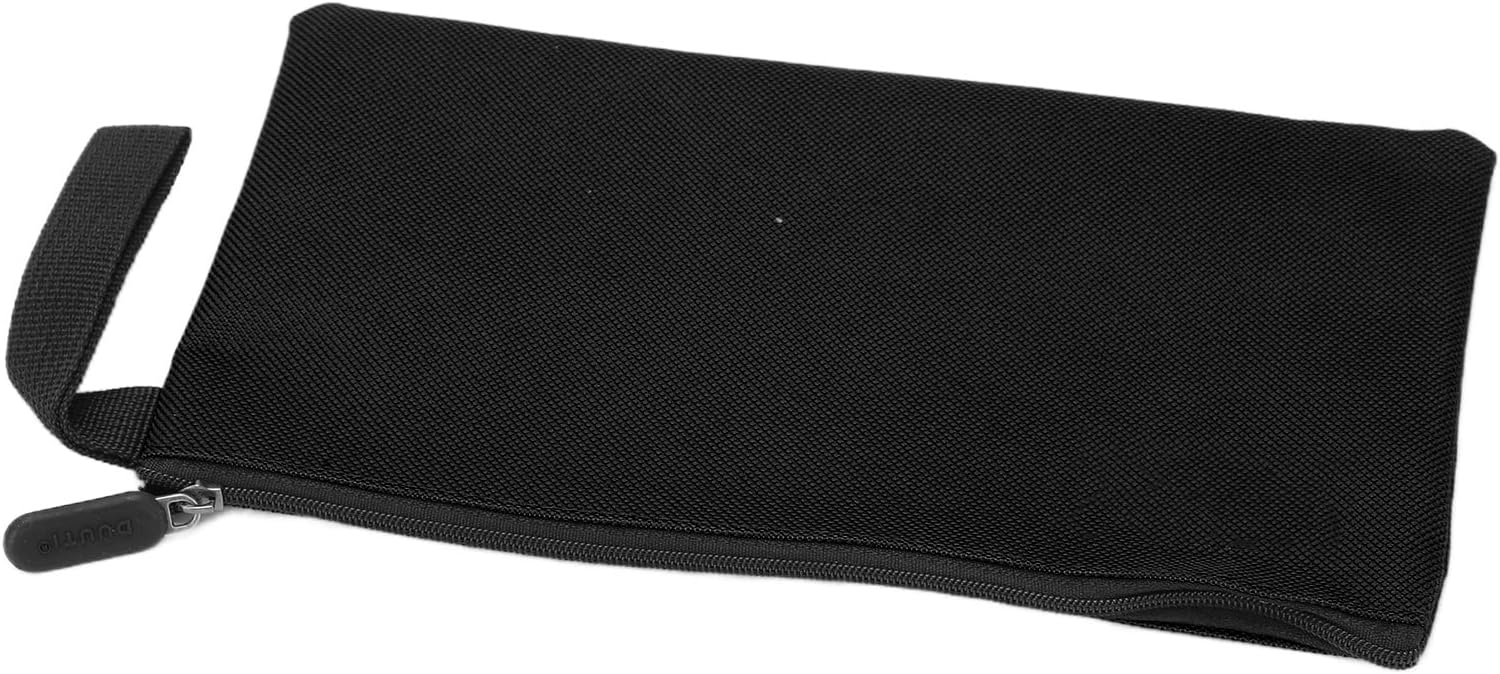 Canvas Tool Bag Organizer, Heavy Duty Zipper Pouch Set, (Black) image 4
