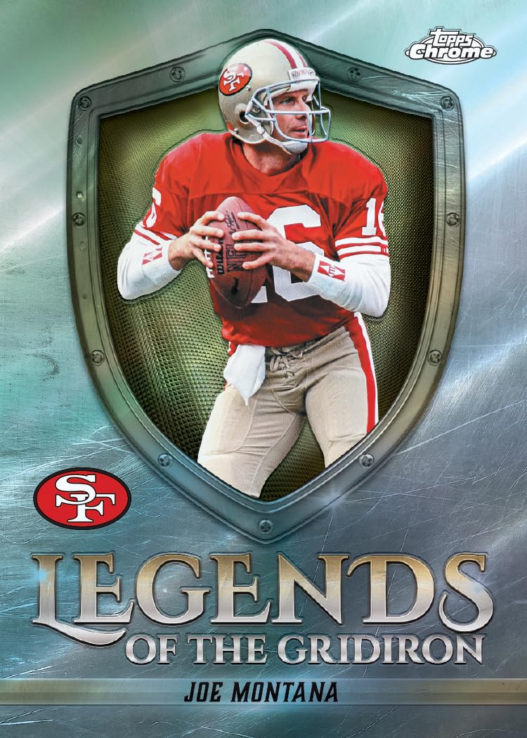 Topps Chrome® Football 2025 – Value Box (zawiera 4 karty w opakowaniu, 7 opakowań w pudełku).