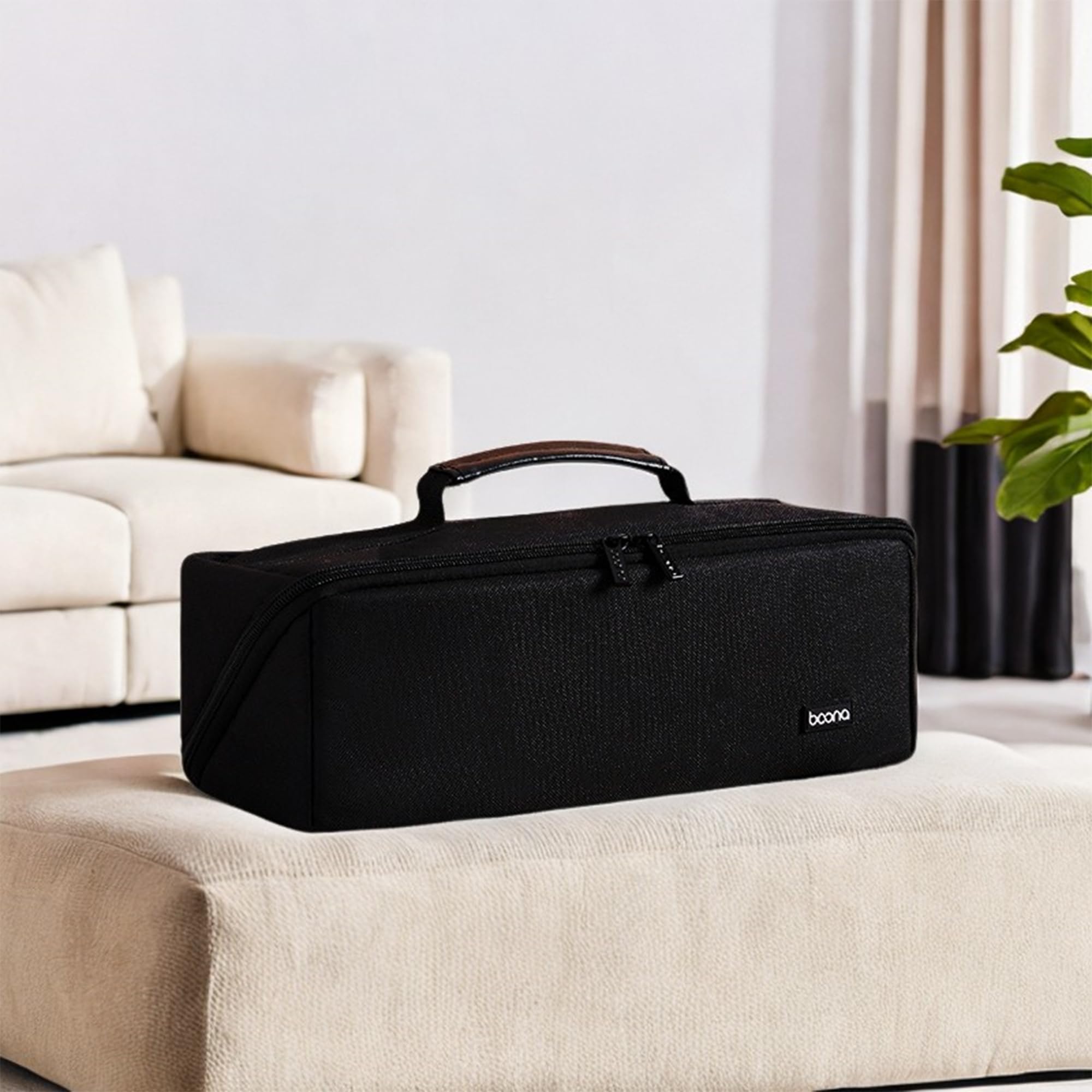 YUEMING Futerał do Dyson Airwrap, przenośny organizer podróżny do przechowywania kompatybilny z Dyson Airwrap Styler, Czarny, Jeden rozmiar