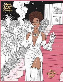 Vegas Cannabis Besties Adult Coloring Book: Influencer Edition