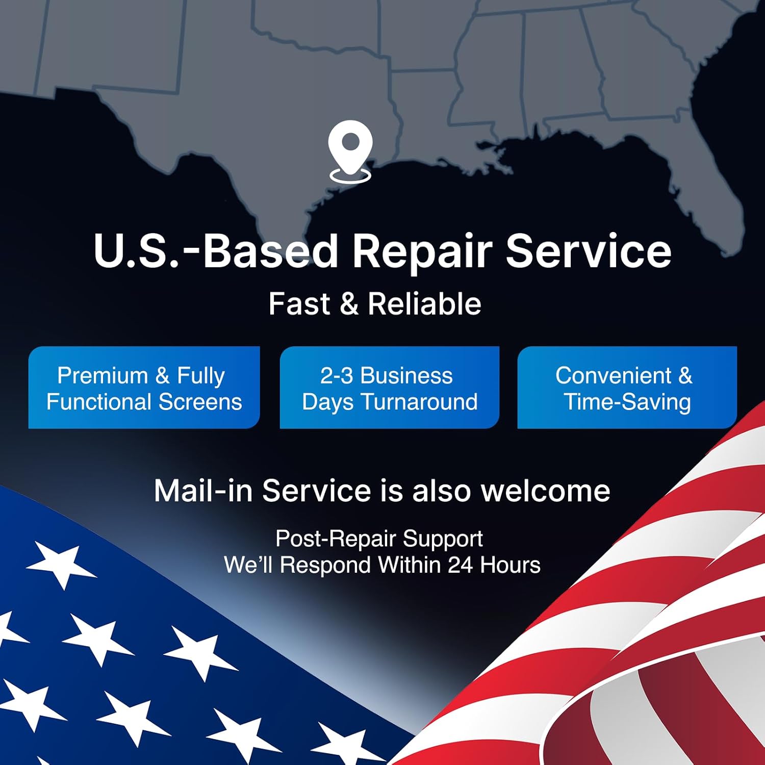 LW Mail-in Repair Service with Original OEM Pull Screen Replacement for iPad 10th Gen 2022 10.9'' Screen LCD Display Touch Digitizer Full Assembly A2696 A2757 A2777 (no Screen Tools)