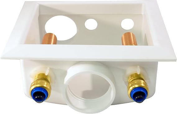 Fsbboxwmwhoutlet Boxfsbboxwmwh Valves Constructed of Lead Free Dezincification Resistant (Dzr) Brass for superior Reliability & strength, White
