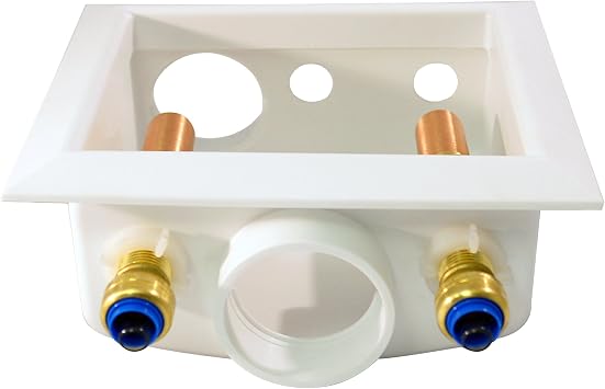 Fsbboxwmwhoutlet Boxfsbboxwmwh Valves Constructed of Lead Free Dezincification Resistant (Dzr) Brass for superior Reliability & strength, White