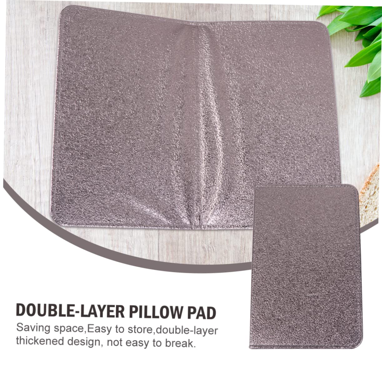 LIFKOME 2pcs Pu Leather Nail Hand Rest Pad Cushion Foldable Manicure Hand Pillow Armrest Pads Accessory