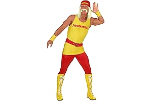 Men's Plus Size WWE Hulk Hogan Costume