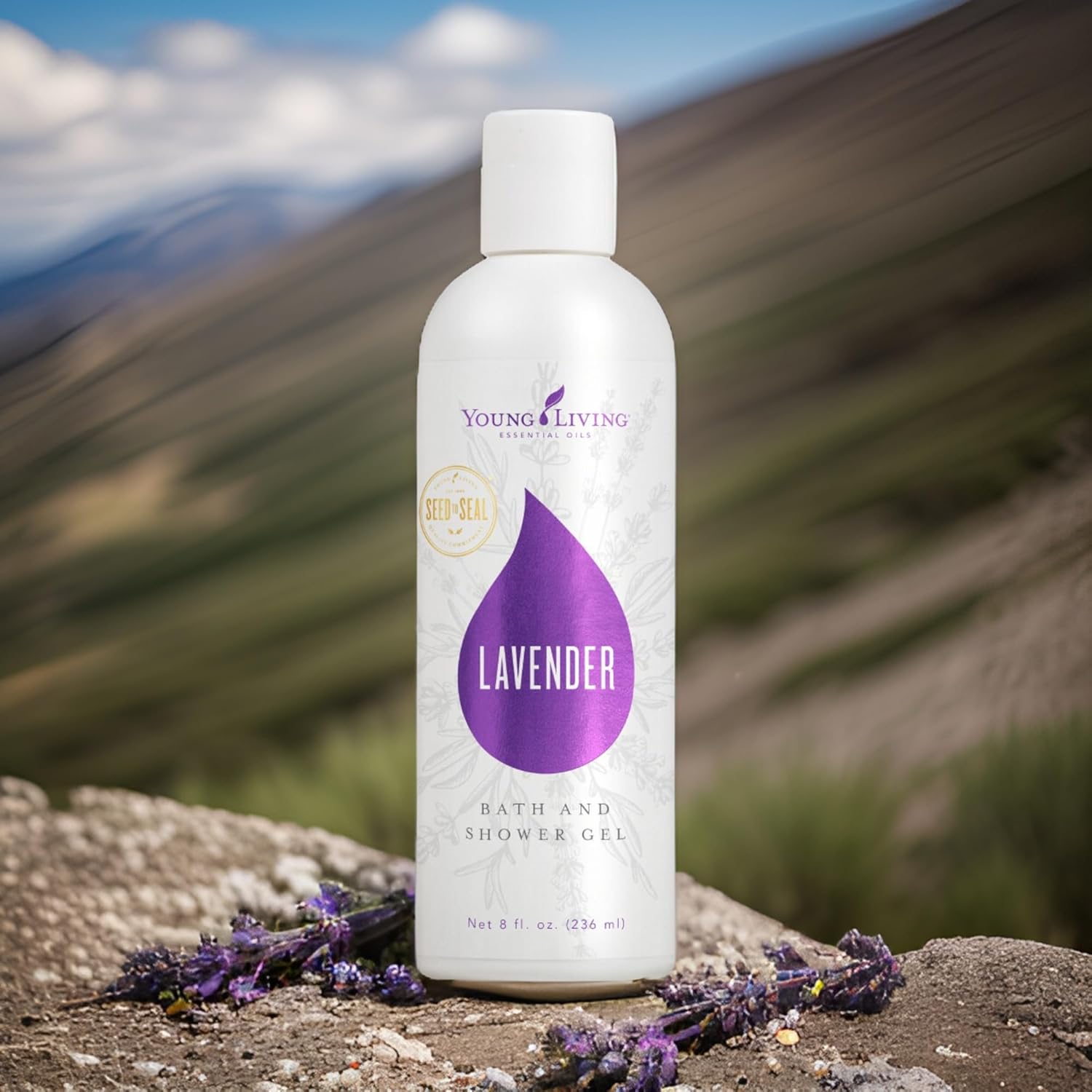 Lavender Bath & Shower Gel - 8 oz by Young Living Essential Oils image 6 of 8 B00XCVVE4K