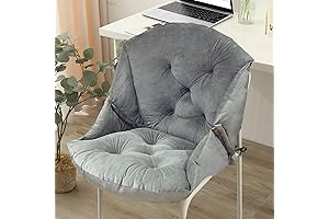 CHAOMIC Desk Chair Cushions for Back and Butt Comfort
