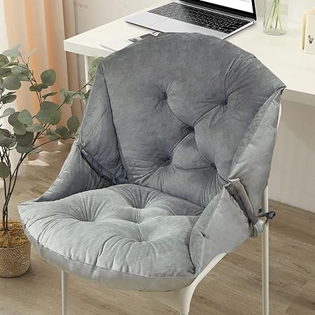 Amazon.com: CHAOMIC Cute Chair Cushions for Office Desk Chair,Semi ...