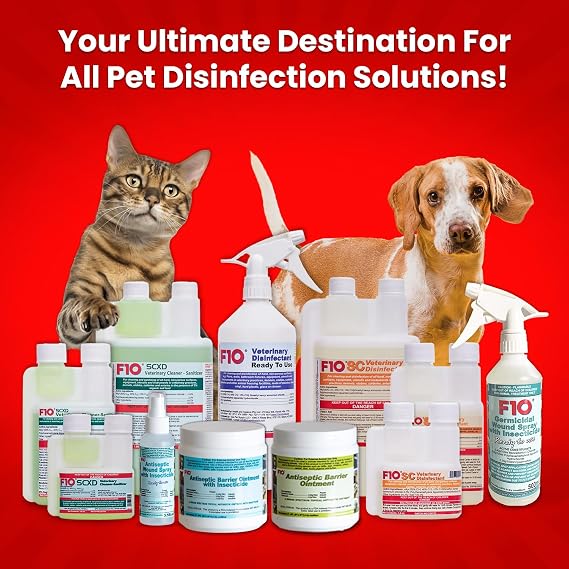 F10 F10SCXD 200ml Veterinary Disinfectant/Cleaner-Zoos/Breeders-Dogs, Cats, Small Animals, Birds