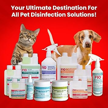 F10 F10SCXD 200ml Veterinary Disinfectant/Cleaner-Zoos/Breeders-Dogs, Cats, Small Animals, Birds