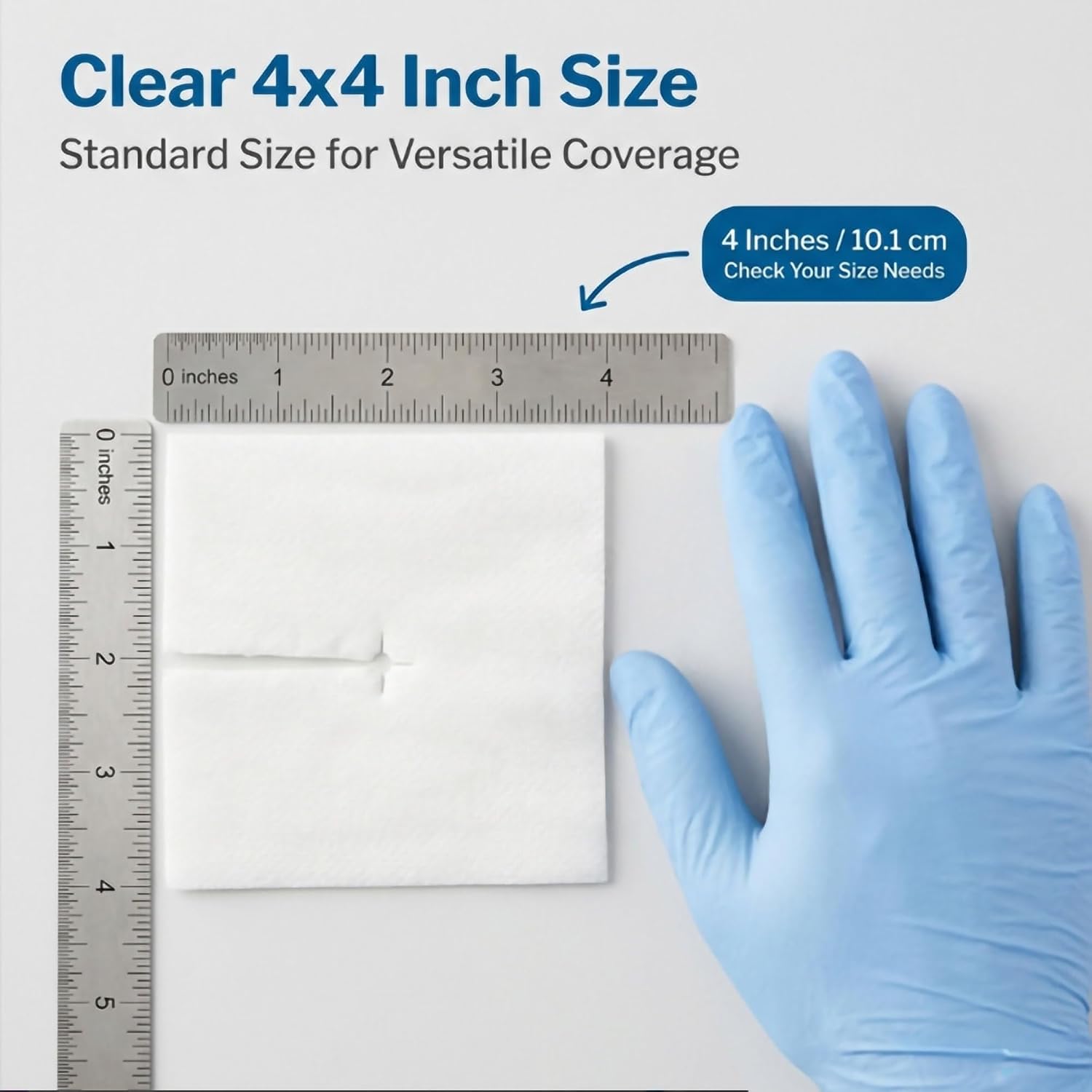 McKesson Split Sponges High Absorbency, 6-Ply, 4 x 4 in, 2 ct, 2 per Pack image 5