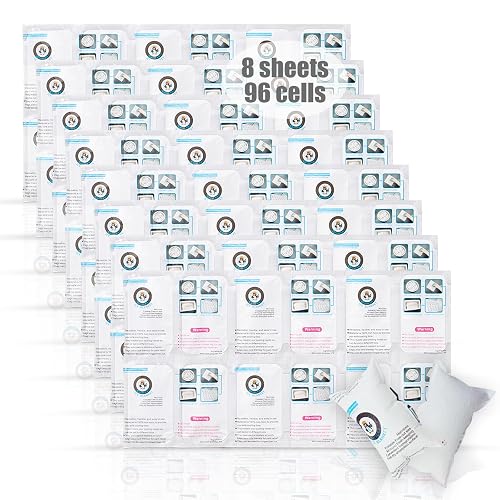 WORLD-BIO Shipping Ice Packs Small Cold Packs for Food Shipping 96 Cells