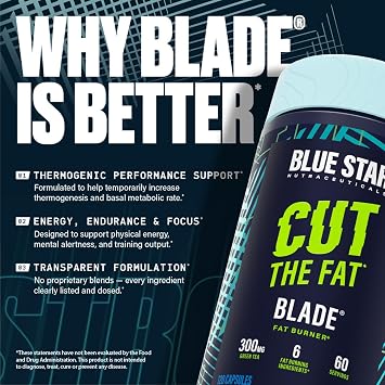 Blue Star Nutraceuticals Blade - Thermogenic Energy Formula 60 Servings