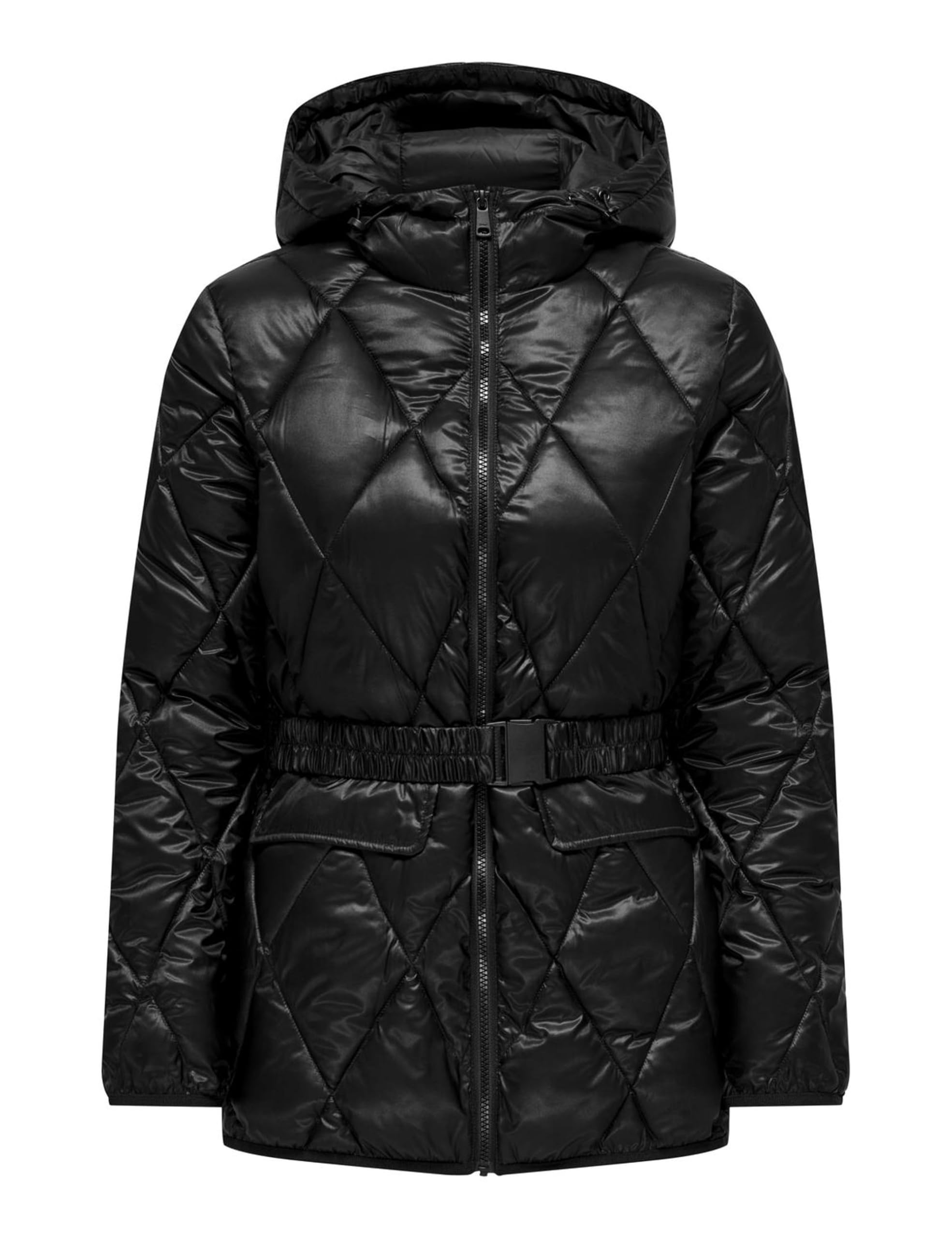ONLY Women's ONLVEGA Quilt Jacket OTW Jacket, Black, S, black, S