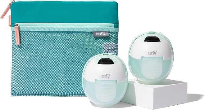 Motif Medical Aura Glow Hands-Free Hospital Grade Breast Pump w/Nighlight
