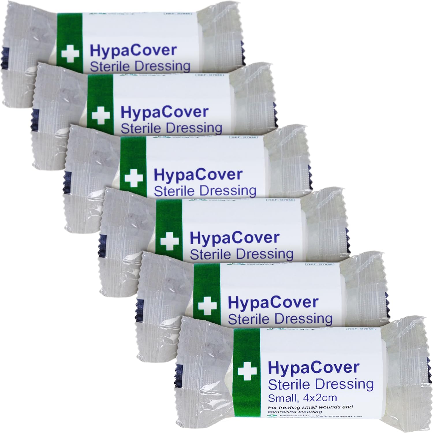Group HypaCover Sterile Dressing Bandage Small 4 x 2cm (Pack of 6)