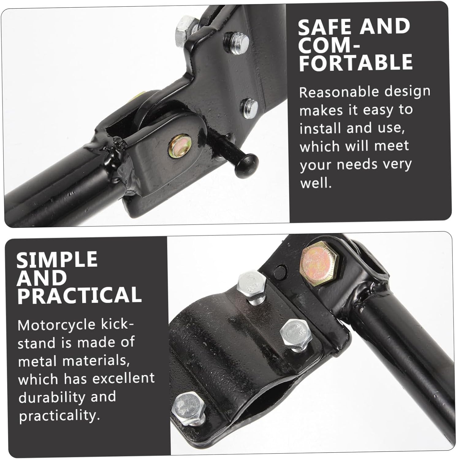 Electric Scooter Kickstand Motorcycle Side Stand Metal Support
