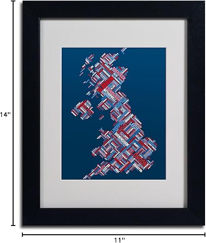 Miniatura 6 de Marca Fine Art Reino Unido VI Matted enmarcado arte por Michael Tompsett en marco negro