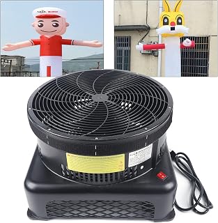 HF-D950 17.7inch Inflatable Puppet Dancer Blower, 110V 950W 420pa Wind Dancer Blower Fan, Inflatable Air Blower Special Fan for Single Leg-6m Inflatable Tube Man Model