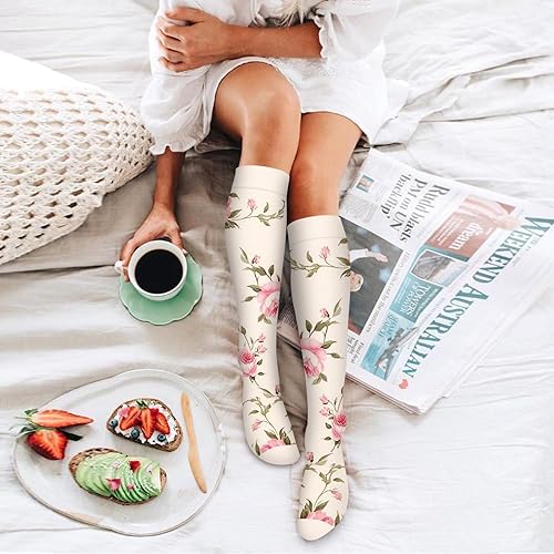 Miniatura 10 de Bluemaple 6 Pack Copper Compression Socks for Women and Men Circulation-Best Support for Medical, Running,Nursing,Athletic