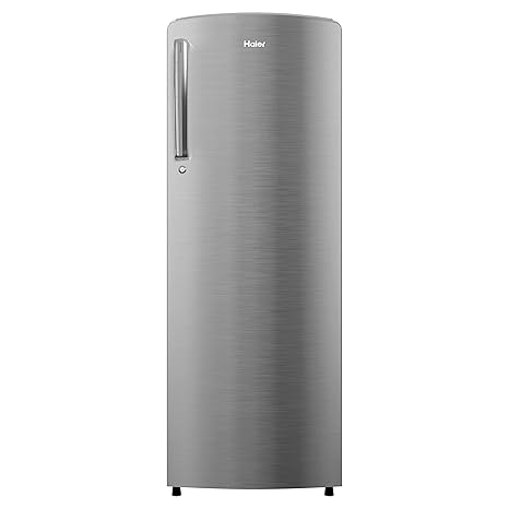 Haier 242 L 3 Star Inverter Direct-Cool Single Door Refrigerator (HRD-2423CIS-E, Inox Steel)