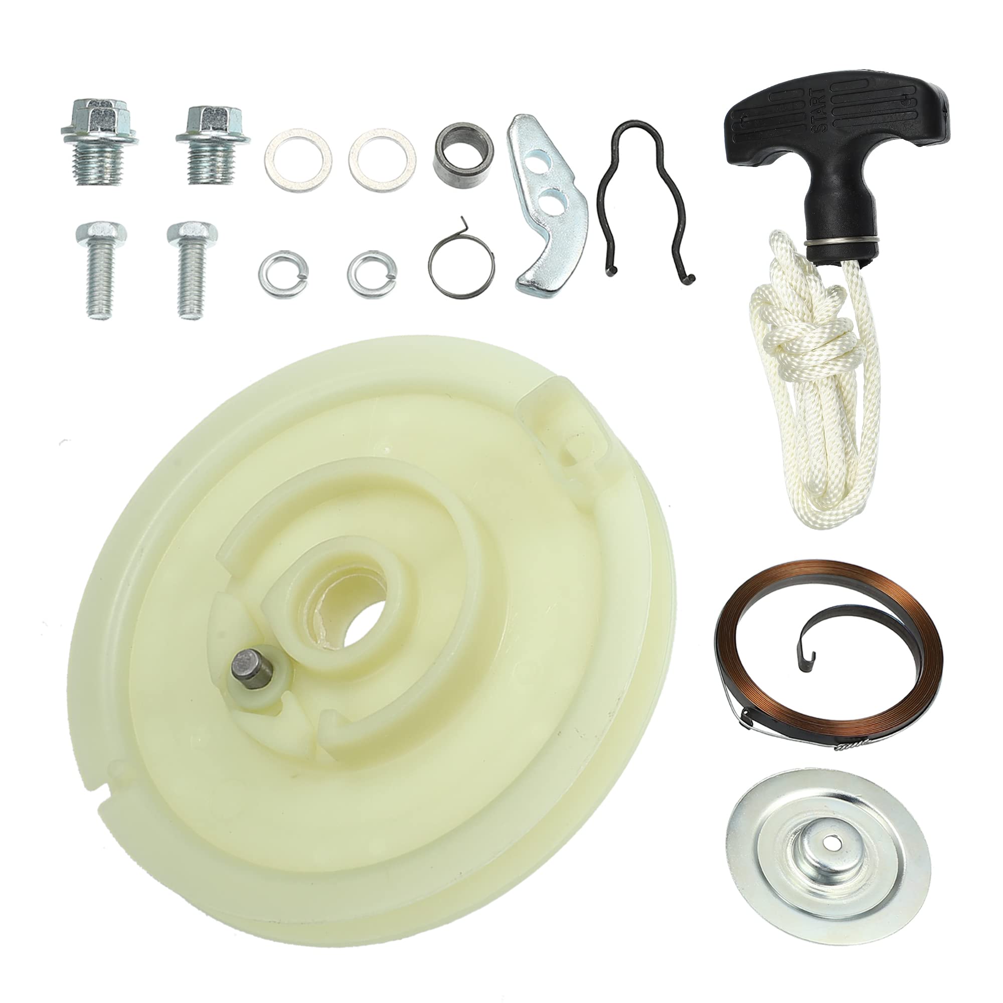 Recoil Starter Pull Rope & Handle Kit For Polaris Xplorer Sportsman Trailblazer ATV – Nylon Rope 7/32 X 72 Inches