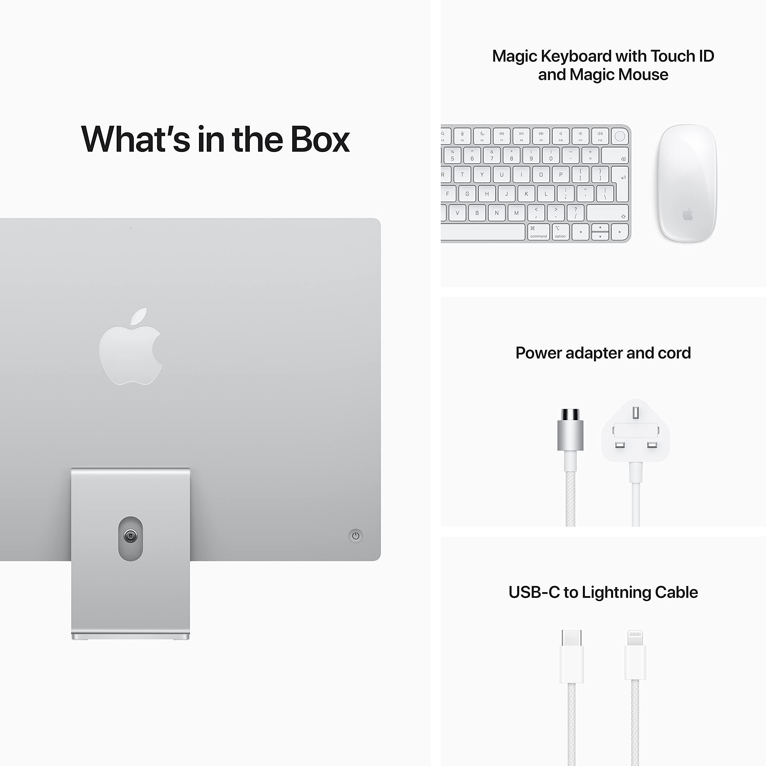 Apple 2021 iMac (24-inch, Apple M1 chip with 8‑core CPU and 8‑core
