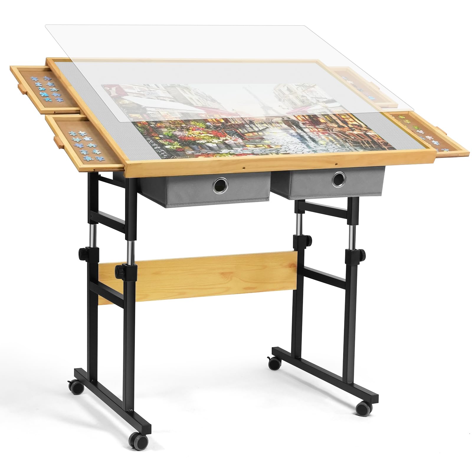 ALL4JIG 1500 Pieces Adjustable Puzzle Board