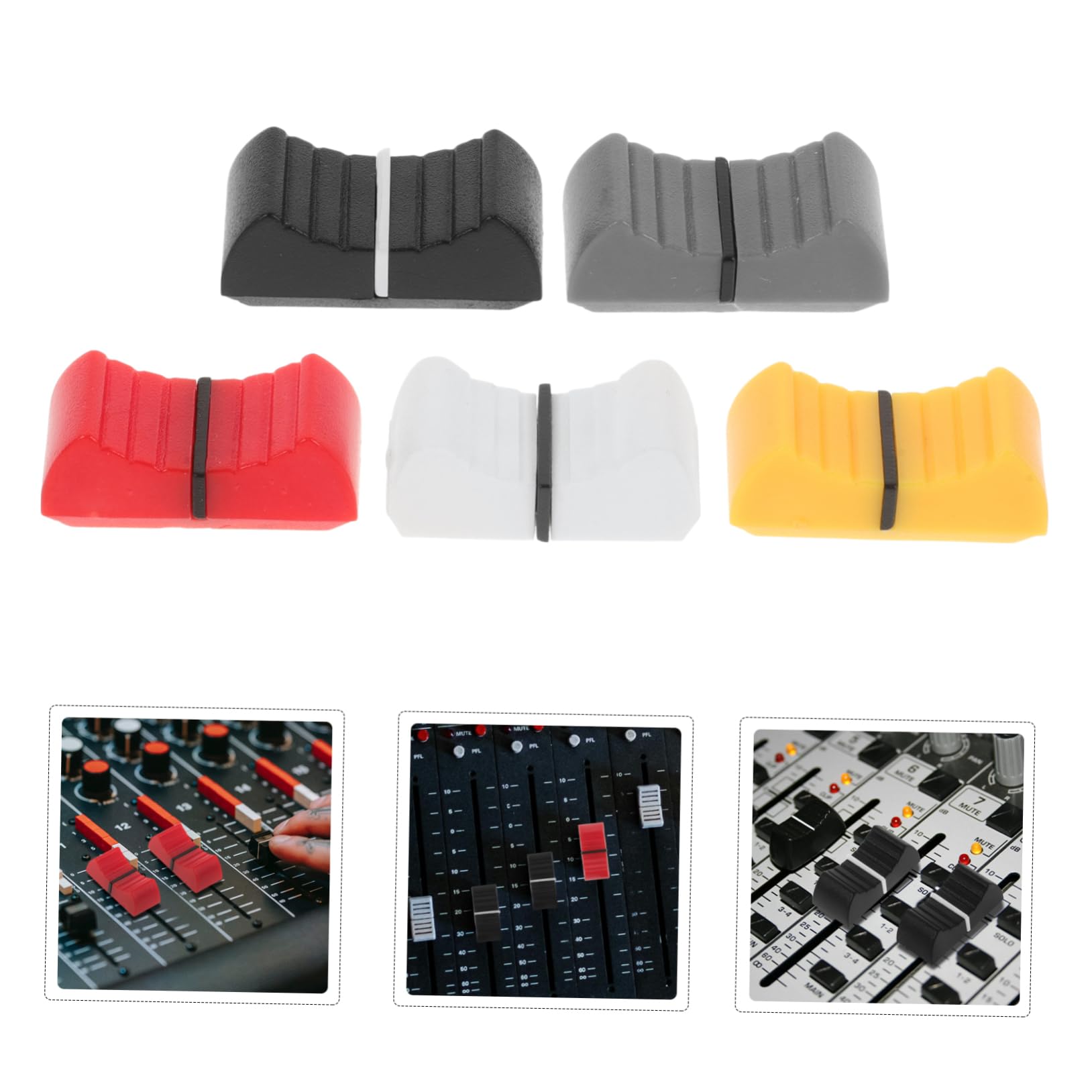 Amazon | Hoement 50個 ストレート スライド フェーダー スライダー