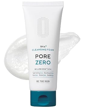 [Be the Skin] BHA+ Pore Zero Cleansing Foam 5.07 fl oz / 150 ml | Face wash cleanser for pore care and sebum control | For sensitive and combination skin