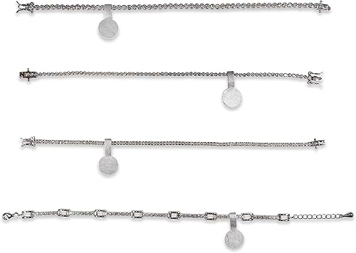 Miniatura 3 de CuteBox - Etiquetas de reparación de joyas, precio e identificación, 500 unidades, barra larga plateada Tyvek autoadhesiva para anillos, pulseras,