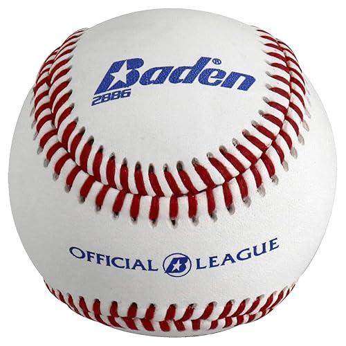 Baden | Official League | Premium Leather Cover Baseballs |