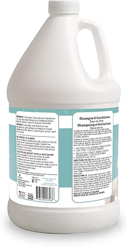 Miniatura 7 de Espree Bright White Champú y acondicionador blanqueador para perros, fórmula iluminadora para mascotas blancas y con revestimiento ligero,
