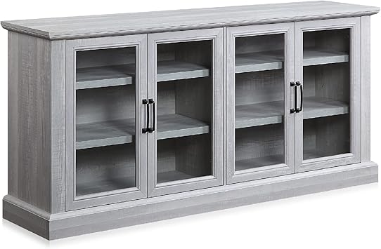 Amazon.com - BELLEZE 70 Inch Sideboard Buffet Cabinet, Entertainment ...