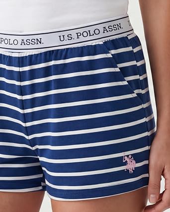 U.S. POLO ASSN. Womens Pajama Shorts with Pockets