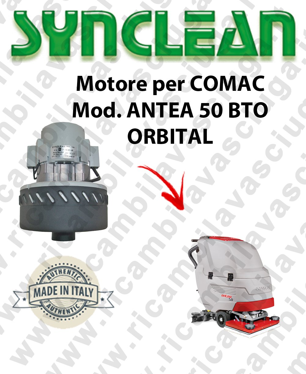 ANTEA 50 BTO ORBITAL Silnik ssący SYNCLEAN do mycia podłóg COMAC