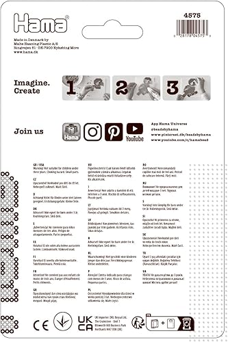 Miniatura 2 de Hama Tableros de clavijas, talla única, multi 3 unidades