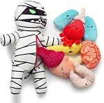 Nocciola Squeaky Beer Jouets de chien avec un réfrigérateur, Culotte drôle Cacher et chercher Jouets à mâcher de chien pour les petites grandes races moyennes, en peluche cadeaux d'anniversaire de chiots farcis