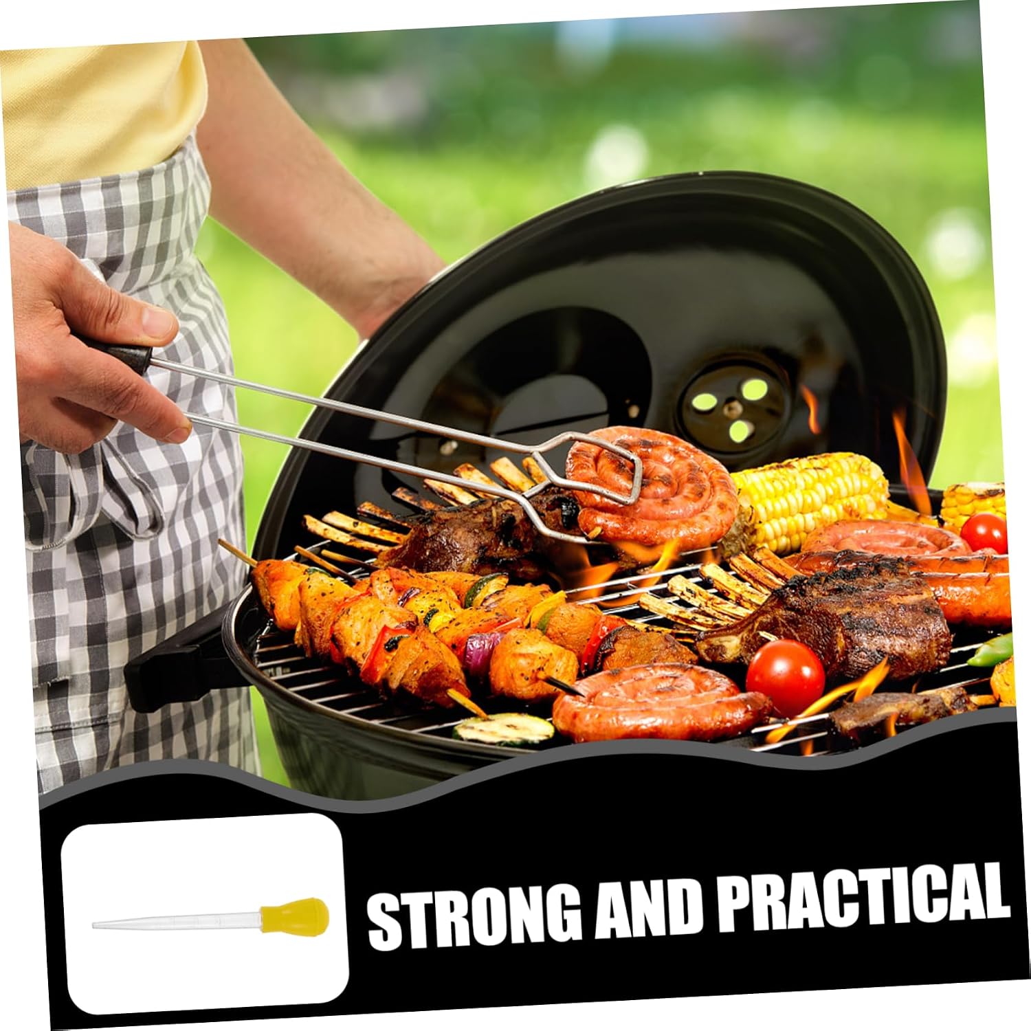Cooking Baster for Bbq Turkey Dropper Oil Suction Pump Meat Injector Tool Practical Kitchen Accessory