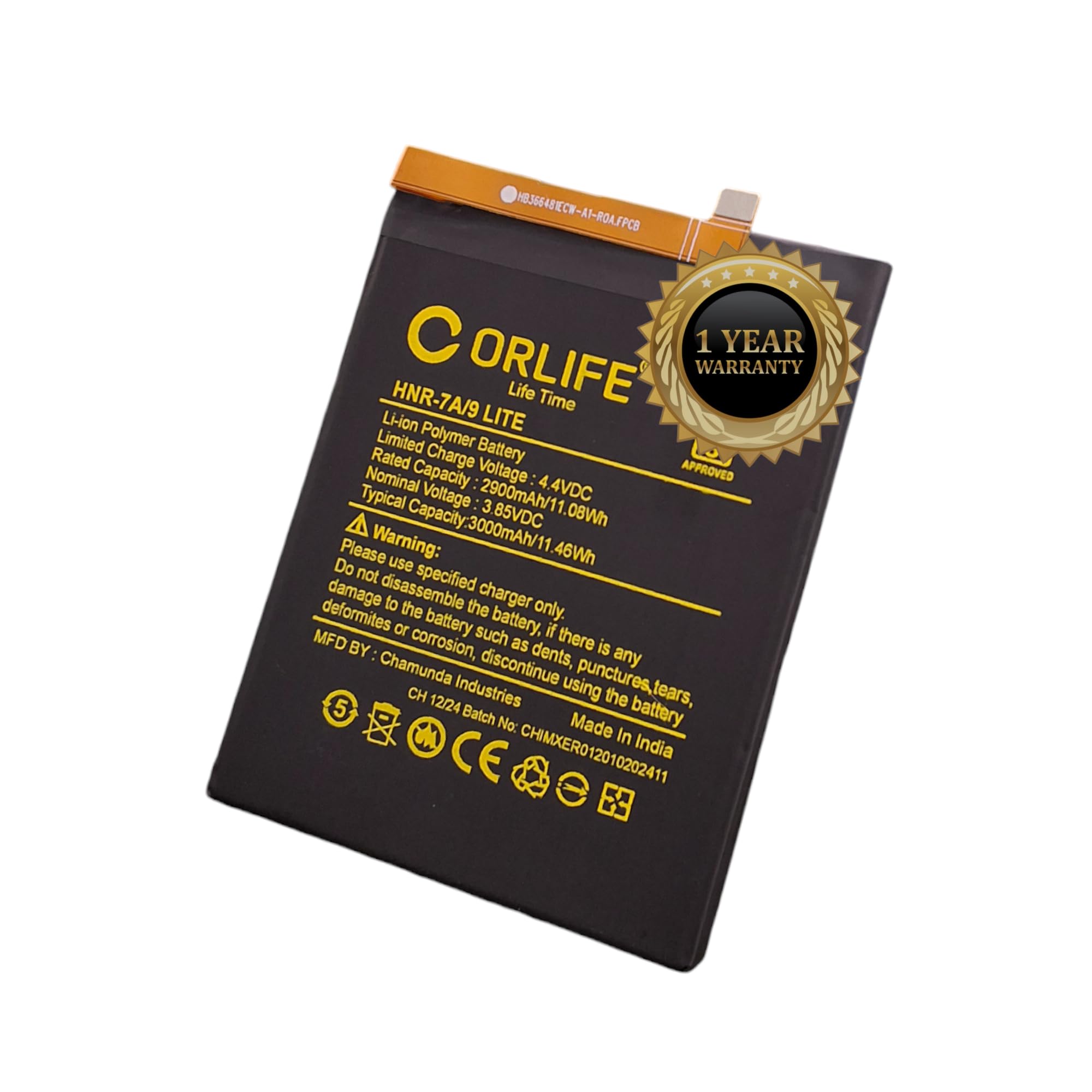 Orlife 9LITE Battery Compatible for Honor 5C, 7A, 7C, 8, 8 Lite, 9N, 9 Lite, Huawei P9, P9 Lite (G9 Lite), P10 Lite, P20 Lite (3000mAh) 1 Year Replacement Warranty (B0DG973PL5) Amazon Price History, Amazon Price Tracker