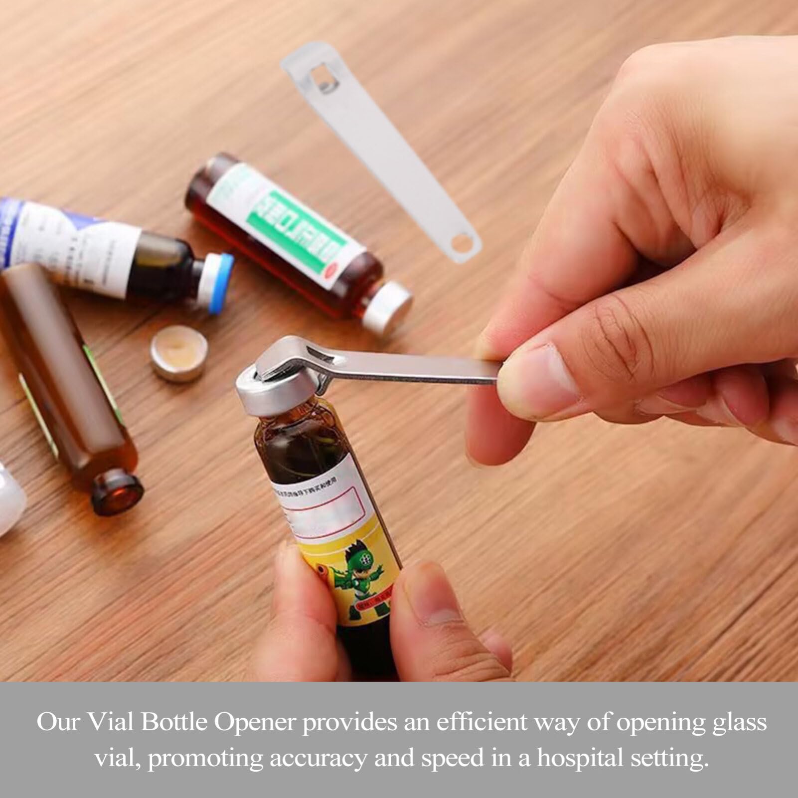 Juego De Mini Abrebotellas De Acero Inoxidable Para Enfermeras