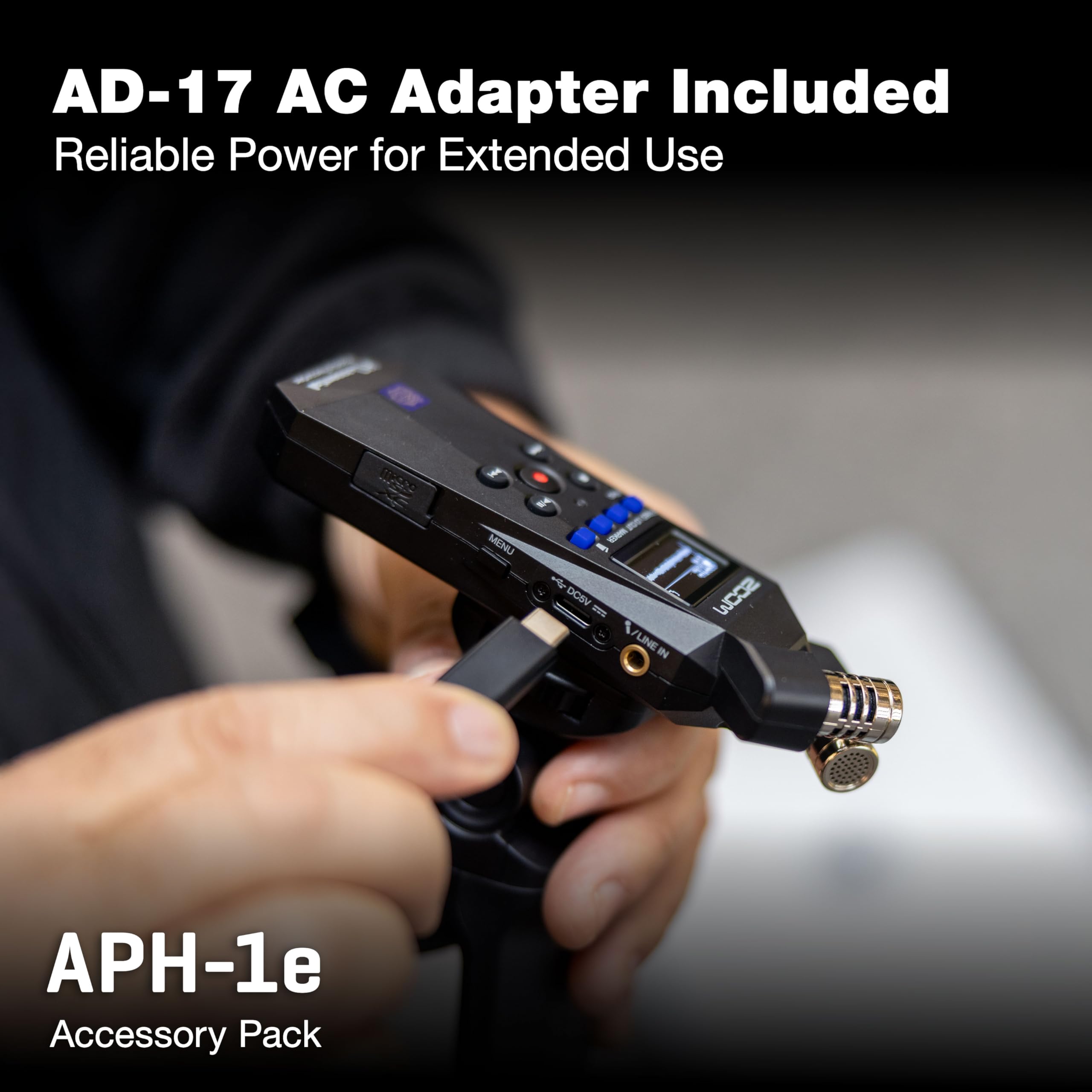 Amazon.com: Zoom APH-1e Accessory Pack for the H1essential with
