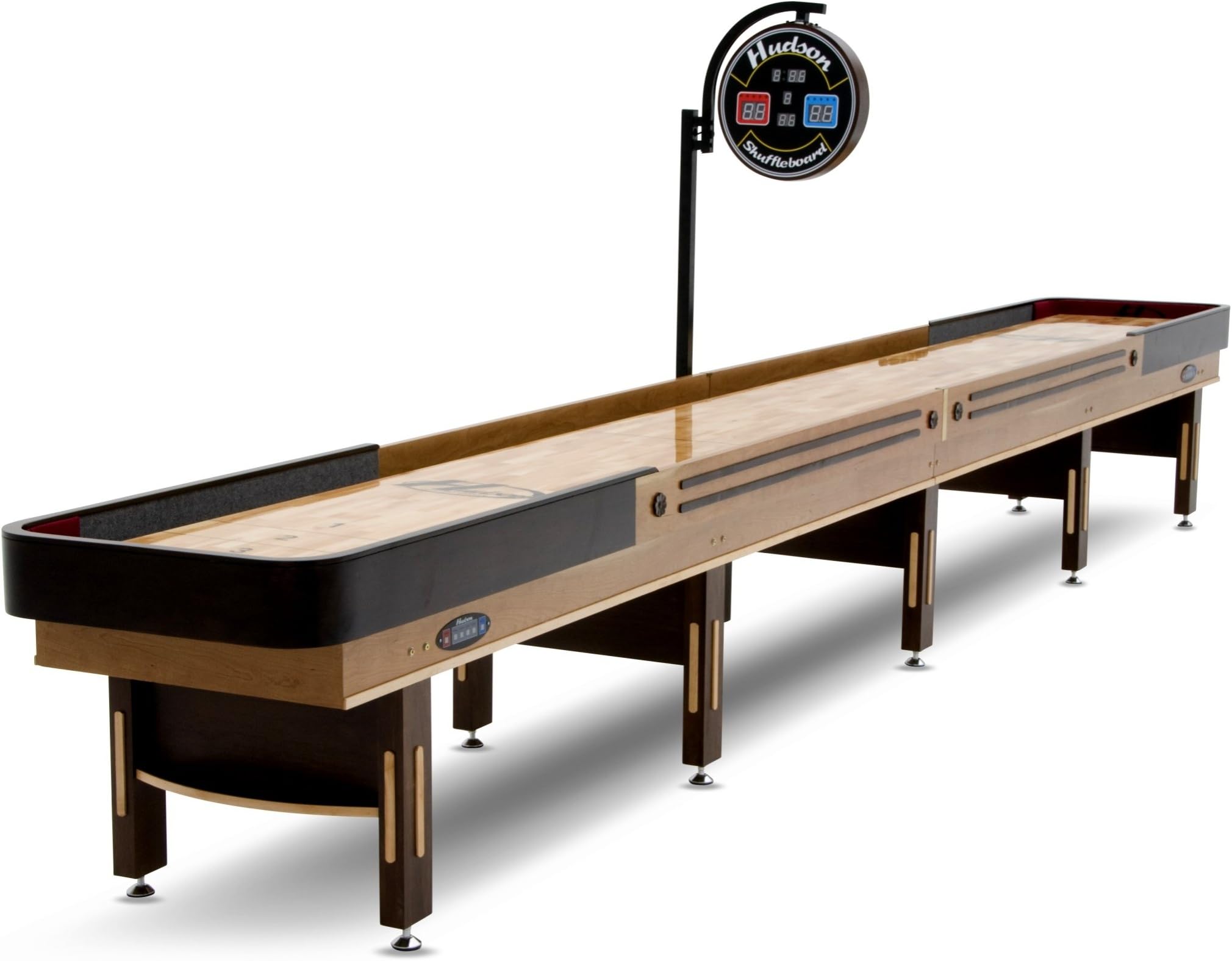 Grand Hudson 22ft Shuffleboard Table with Scoreboard Included