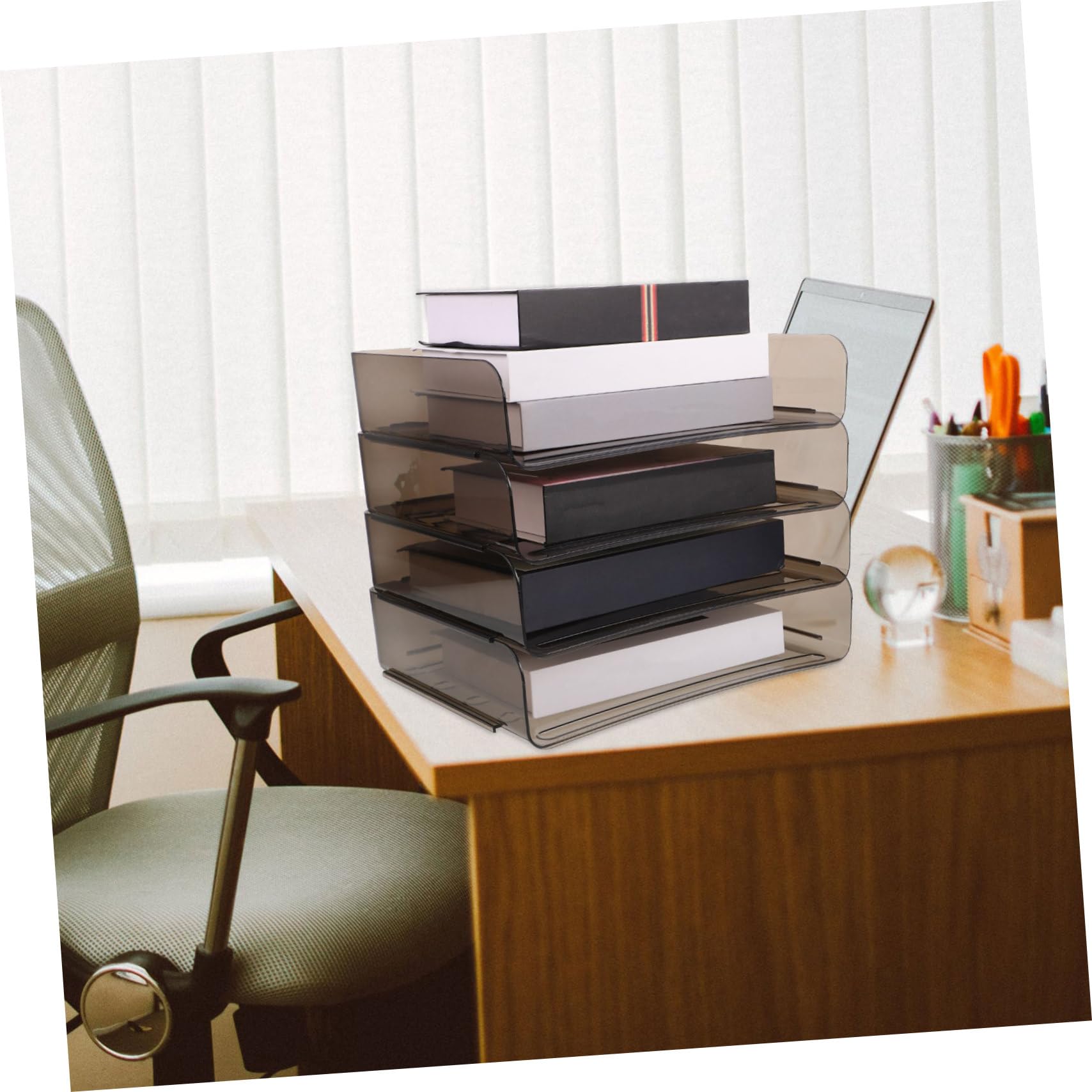 Acryl Schreibtisch Aktenorganizer mit Mehreren Ebenen, Einschulung Feier