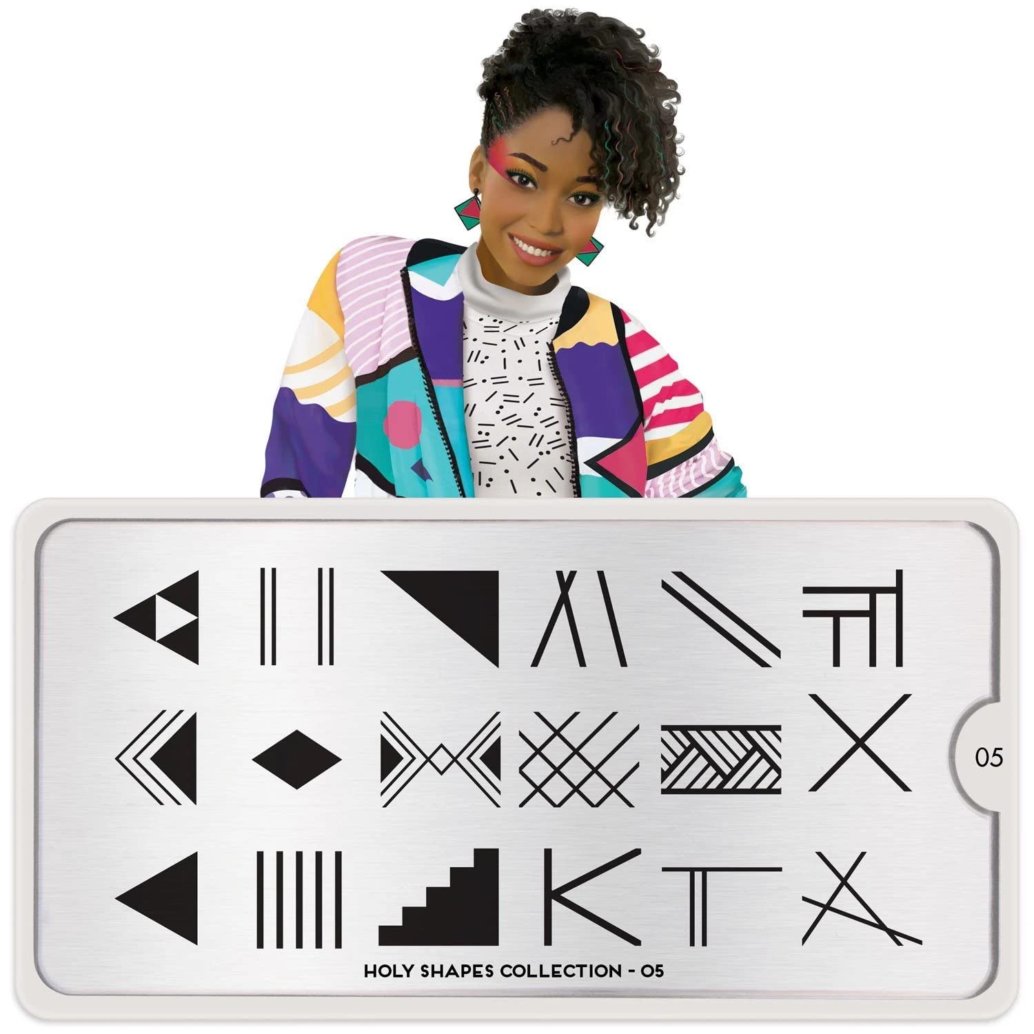 MoYou-London Nail Art Holy Shapes Plate Collection 05